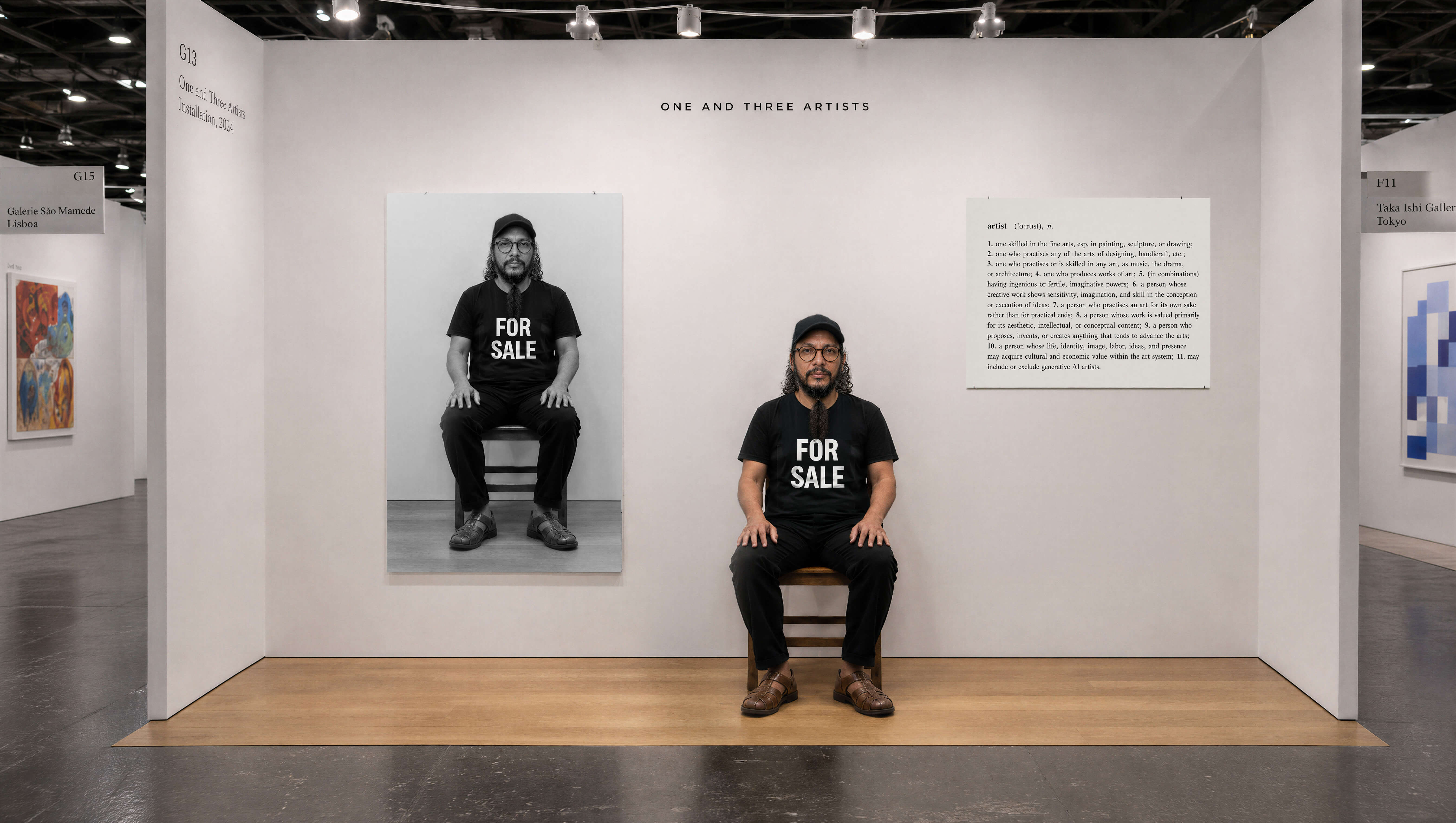 One and Three Artists de YOel Almaguer, 2026
